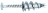 Cheville sp�cial platre - Spit Driva TP12 - Boite de 100 - Spit 059360