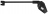 Tige de fixation - FA 57 - Pour projecteurs - Noir - Aric 3145