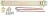 R�sistance c�ramique pour chauffe-eau - 2400 Watts  - Ariston 61005491