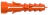Cheville Nylon - 10 x 50 mm - Spit NYL - Sans collerette - Boite de 50
