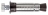 Cheville � expansion - Spit Prima - 14 x 60  - Avec Vis de 8 - Boite de 25 - Spit 050406