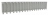 Legrand obturateur 18 modules gris pour tableau �lectrique