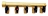 Collecteur - Male / Femelle 20 x 27 - 5 d�rivations - Mini vannes int�gr�es - M�le 15 x 21 - GRK 958-1D