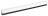 Applique salle de bain - Aric KATE LED - 7W - 4000K - IP44 - Noir - ARIC 53094