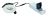 Spot encastr� - Aric CHLOE V1 - 6W - CCT - IP65 - Dimmable - Blanc - ARIC 51357