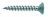 Vis VBA - T�te frais�e Pozidriv - 4 x 30 mm - Inox - Boite de 150