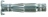 Cheville m�tal - Sans vis - 6 x 50 mm - Bo�te de 100 - Novipro NOV95694