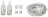 Kit connexion - Pour ruban 3 LED Bizline 625064 - Lot de 5 - Bizline 625072