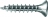 Vis bois agglomer� - VBA - Tete frais�e Pozidriv - 4.0 x 30 mm - Boite de 500 - Bizline 160430