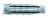 Cheville Nylon - 8 x 40 mm - Spit PRO 6 - Sans Vis - Boite de 100