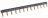 Peigne de cablage phase ou neutre 13 modules Legrand HX�