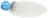 Ampoule � LED - Vision-EL - E14 - 3W - 3000K - Flamme - 230 Volts