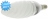 Ampoule � LED - Vision-EL - E14 - 3W - 6000K - Flamme - 230 Volts