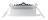 Spot encastr� � LED - Aric EDOS PRO - 7W - 3CCT - Basculant - Blanc - Aric 11065