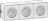 Prise de courant - 2P+T - Triple - Saillie - Blanc - Mureva - Schneider Electric MUR36039