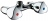 M�langeur - Douche - Chrom� - T�te � clapet Long-Life - M�le 15 x 21 - Entraxe 110mm - Delabie D2470