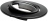 Collerette aluminium - Basculante - Pour ONEX - DL150174 et DL150099 - Noir - Abi - Aurora DL151232