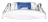 Spot encastr� - Aric Aquaflat - 6 Watts - CCT - Blanc - Aric 51550
