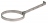 Collier de suspension - En Inox 304 - Diamtre 153 mm - Ten 006153