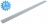 Tige filet�e 6 mm x 1 m�tre en acier zingu�. Lot de 10