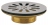 Bonde �vier - En laiton - Gr�s - Sans trop plein - Diam�tre 60 mm - A grille - nf - Altech 35110000034