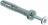 Cheville � frapper - 6 x 40 mm - Boite de 100 - Bizline 720117