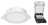 Spot encastr� � LED - Aric LOKI 90 - 6/8W - CCT - Blanc - Aric 51807