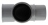 T� pied de biche PVC - M�le / Femelle - 87�30 - Diam�tre 40 mm - Nicoll UTH188MF