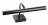 Applique tableau � LED - Aric OPERA - 6W - 3000K - Noir - ARIC 51218