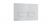 Plaque de commande Deco - Pour b�ti-support autoportant Concerto 2 - M�tal bross� - Alterna K5231M-K-EWS1