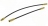 Kit de 2 guides flexible pour baguette tire fils