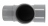 T� pied de biche PVC - M�le / Femelle - 87�30 - Diam�tre 50 mm - Nicoll UTJ18