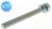 Tige filet�e 10 x 110 mm en lot de 10