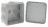 Boite de d�rivation �tanche 80 x 80 x 45 mm Legrand Plexo