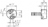 Douille - Pour lampe Halog�ne - Basse tension - RD - G4 / 6.35 - Vossloh 100939