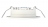 Spot encastr� - Aric ATLAS - 5 Watts - LED - 3CCT - Blanc - Aric 51540