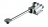 Mitigeur de lavabo instantan� - Commande au pied - Delabie 739100