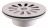 Bonde plastique - Evier gr�s - Sans trop plein - Diam�tre 60 mm - A grille - Altech 70010000034