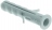 Cheville avec collerette - Alfa - 6 x 30 mm - Boite de 250 - Bizline 720151