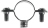 Collier simple pour tube de 12 mm - Sachet de 10