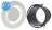 Bouche extraction fixe en plastique diam�tre 125mm s�rie bocp