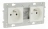 Prise de courant 2 p�les + terre double 16 Amp�res Hager Essensya