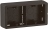 Cadre saillie - 2 Postes - Noir - Legrand C�liane CN0232
