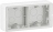 Cadre saillie - 2 Postes - Blanc - Legrand C�liane CB0232
