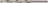 Foret cylindrique - HSS - Pour m�taux - Diam�tre 7 mm - Novipro 729FD07