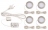 Kit pr�t-�-poser - Aric KIT MEUBLED 2 - 24V - 4 x 1.7W - 4000K - Aric 5337