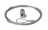 Filin de suspension - SPW 65 - Pour rail 3 allumages 023 - 1.50 M�tre - Aric 16336