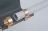 Clips bord de t�le pour cable ou gaine de 10 � 14 mm