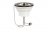 Bonde plastique - Evier gr�s - Sans trop plein - Diam�tre 60 mm - A bouchon - nf - Altech 70150000034