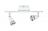 Plafonnier - Aric ECCO barre - Culot GU10 x 2 - Blanc - Sans lampe - Aric 4663